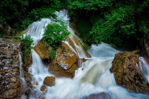 waterfall trek